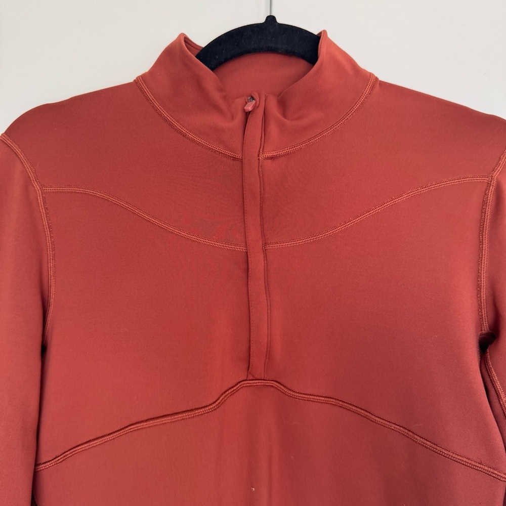 Lululemon Rulu™ Running Cropped 1/2 Zip
Dark Terracotta - Picture 7 of 12